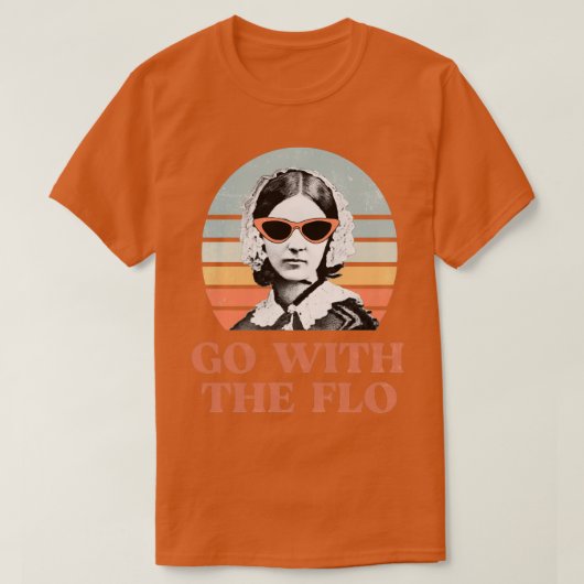 Nurse arts florence nachtingale t-shirt (Design voorkant)