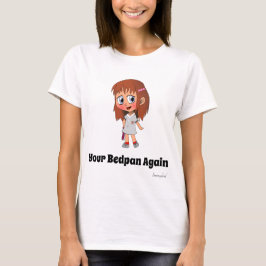 Nurse bedpan t-shirt