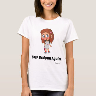 Nurse bedpan t-shirt
