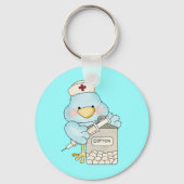 Nurse Birdie sleutelhanger (Voorkant)