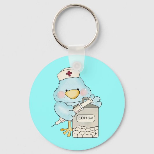 Nurse Birdie sleutelhanger (Voorkant)