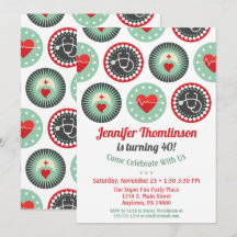 Nurse Birthday Invitation Nursing Party RN LPN