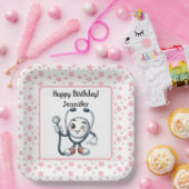 Nurse Birthday Party Paper Bord (Feest)