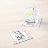 Nurse Birthday Party Paper Onderzetter (Insitu)