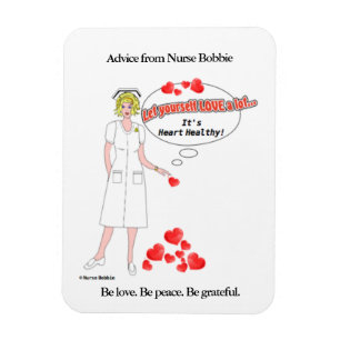 Nurse Bobbie's herinnering dat liefde gezond is Magneet