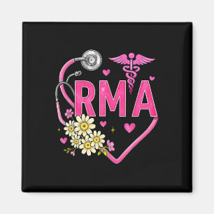 Nurse Borstkanker Maand RMA Geregistreerd Medisch  Magneet