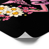 Nurse Breast Cancer Month CNA gecertificeerde verp Poster (Hoek)