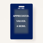 Nurse Burnout Badge (Achterkant)