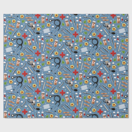 Nurse-cadeaupapier Cadeaupapier (Vlak)