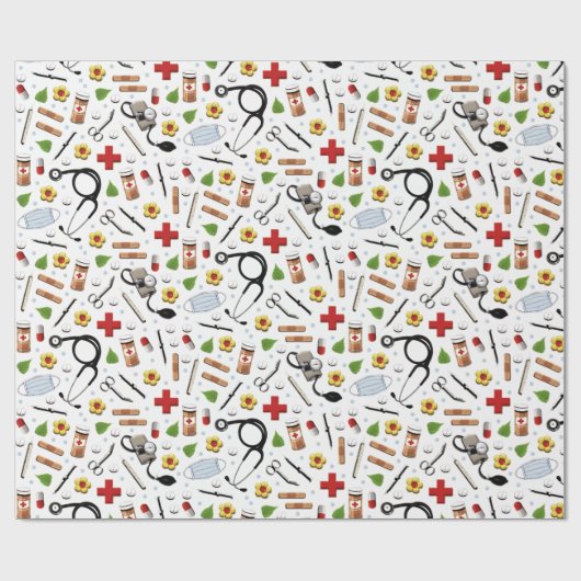 Nurse-cadeaupapier Cadeaupapier (Vlak)