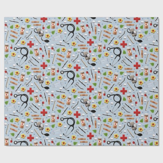 Nurse-cadeaupapier Cadeaupapier (Vlak)