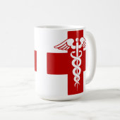 Nurse Caduceus Koffiemok (Voorkant rechts)