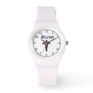 Nurse Caduceus Watch Horloge