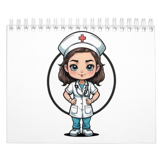 Nurse Calendar Collection - Inspiring Nursing Logo Kalender (Hoes)