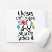 Nurse Can't Fix Stud But We Can Sedate It Nurselif Muismat (Met muis)