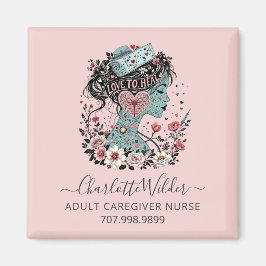 Nurse Caregiver Zakelijke magneet