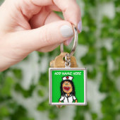 Nurse Cartoon Sleutelhanger (Hand)