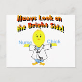 Nurse Chick Briefkaart (Voorkant)