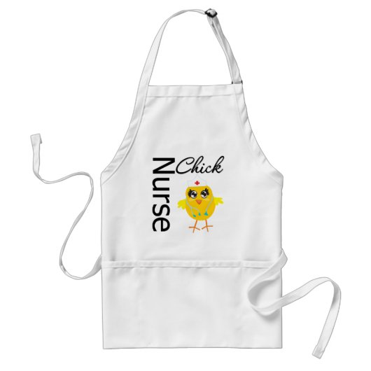 Nurse Chick Standaard Schort (Voorkant)
