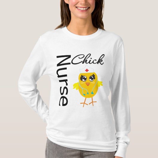 Nurse Chick T-shirt (Voorkant)