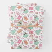 Nurse Christmas Inpakpapier Vel (In situ)