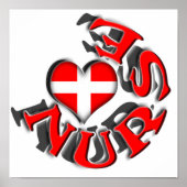 NURSE CIRCULAIRE LOGO POSTER (Voorkant)