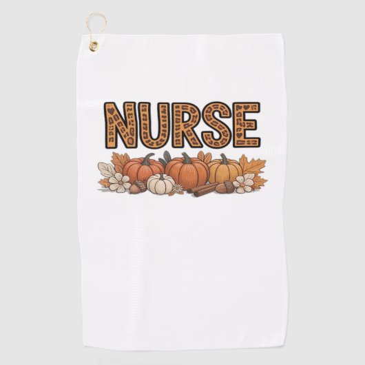 NURSE Classic T-Shirt Golfhanddoek (Voorkant)