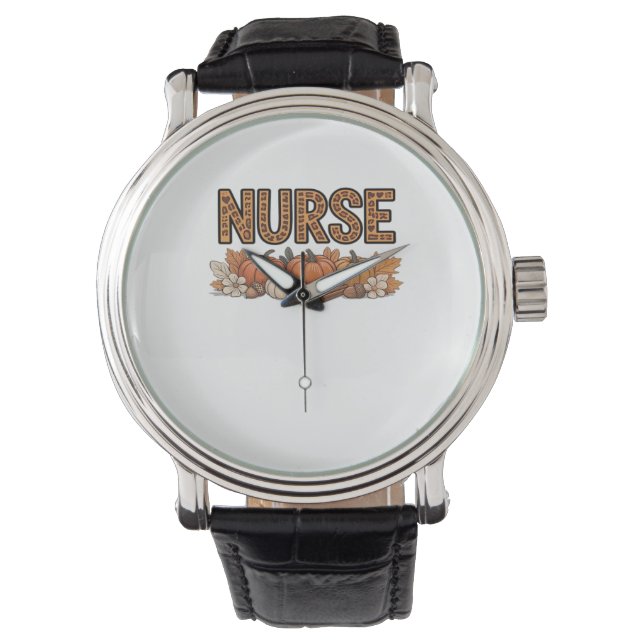NURSE Classic T-Shirt Horloge (Voorkant)