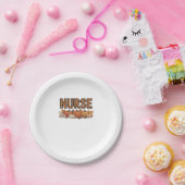 NURSE Classic T-Shirt Papieren Bordje (Feest)