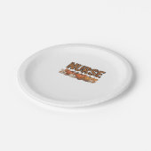 NURSE Classic T-Shirt Papieren Bordje (Gekanteld)