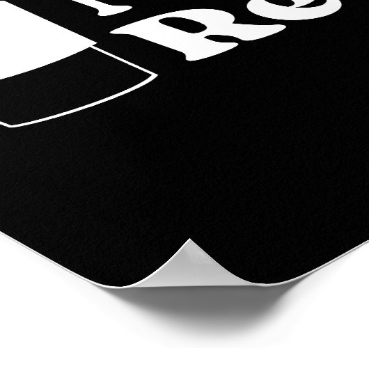 Nurse Coffee Lover Poster (Hoek)