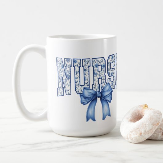 Nurse Coffee Mug Koffiemok (Met donut)
