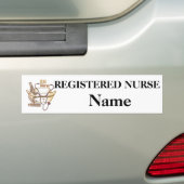 Nurse Collage-autosticker Bumpersticker (Op auto)