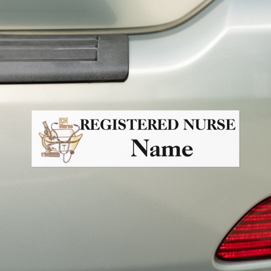 Nurse Collage-autosticker Bumpersticker (Op auto)