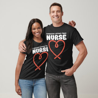 NURSE - COMPASSION WITHOUT PAUSE T-SHIRT