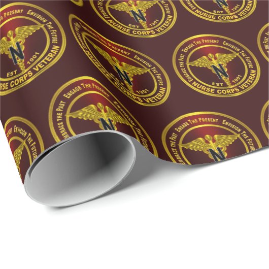 Nurse Corps Cadeaupapier (Rol Hoek)