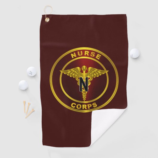 Nurse Corps Golfhanddoek (Insitu)