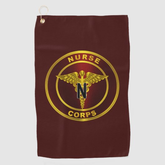 Nurse Corps Golfhanddoek (Voorkant)