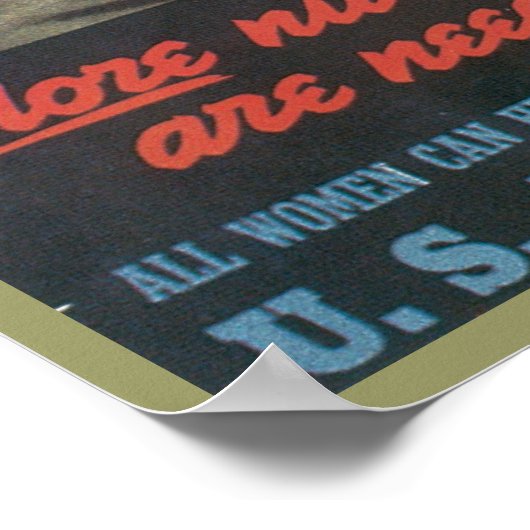 Nurse Corps Retro Poster (Hoek)