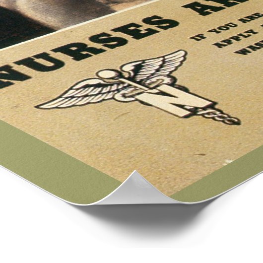 Nurse Corps Retro Poster (Hoek)