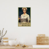 Nurse Corps Retro Poster (Keuken)
