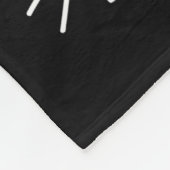 Nurse Dancing Skeleton New Year Crew 2026 Funny Er Fleece Deken (Hoek)