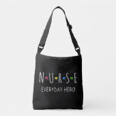 Nurse Day Hero Crossbody Tas (Voorkant)