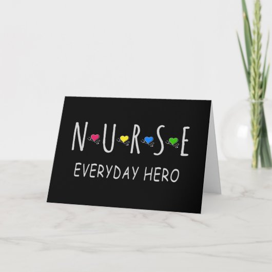 Nurse Day Hero Kaart (Voorkant)