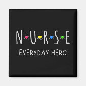 Nurse Day Hero Magneet (Voorkant)