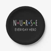 Nurse Day Hero Papieren Bordje (Voorkant)