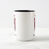 Nurse Dealing With Self Entitled Elderly Patient  Tweekleurige Koffiemok (Center)