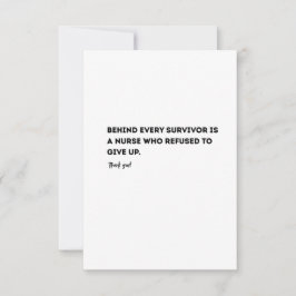 Nurse Definition Card – Funny & Heartfelt  Bedankkaart