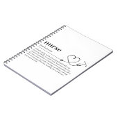 Nurse Definition Notitieboek (Linkerzijde)