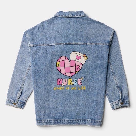 NURSE DENIM JACKET (Achterkant)